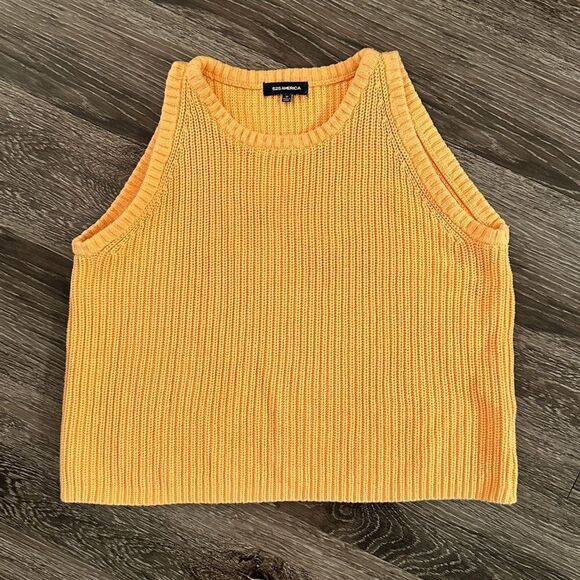 525 America high neck sleeveless sweater - Picture 1 of 7